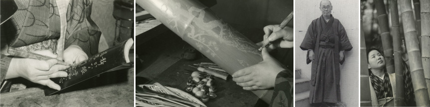 松琴の修行時代の写真